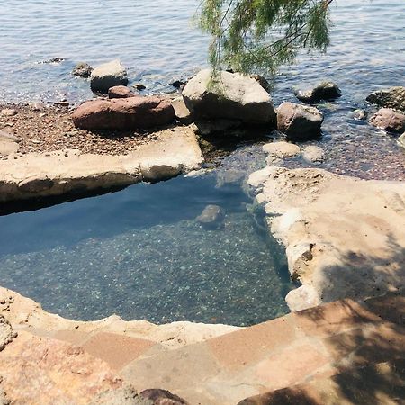 Studio In Villa In Kalloni Direkt Am Meer Exteriör bild