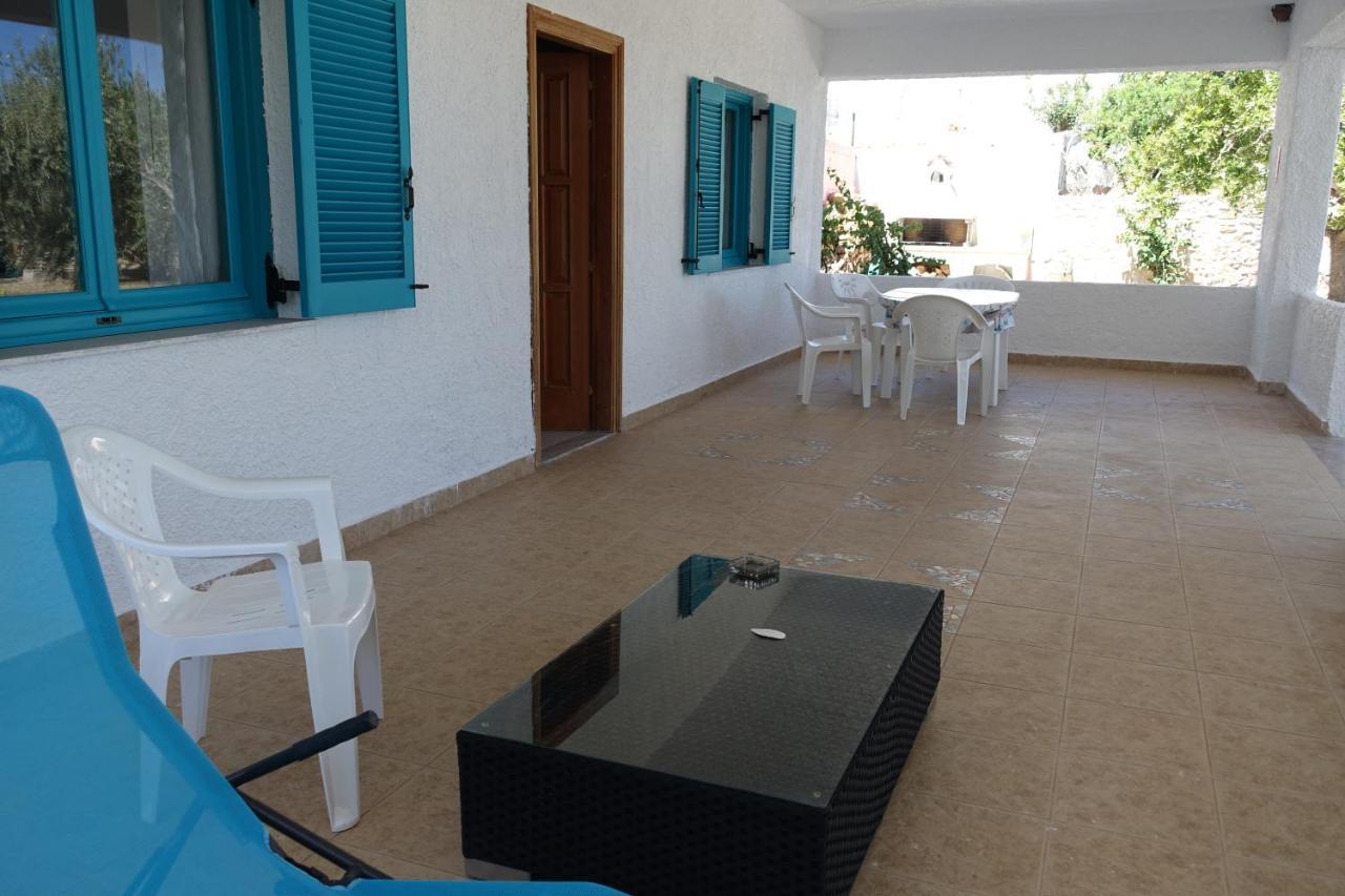 Studio In Villa In Kalloni Direkt Am Meer Exteriör bild