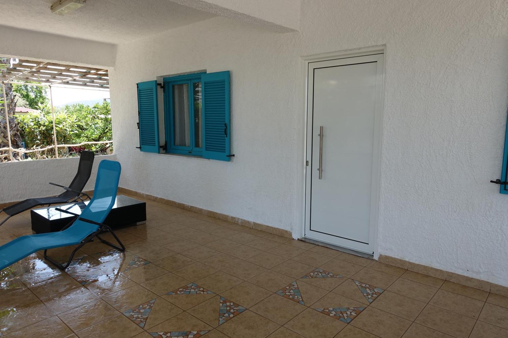 Studio In Villa In Kalloni Direkt Am Meer Exteriör bild