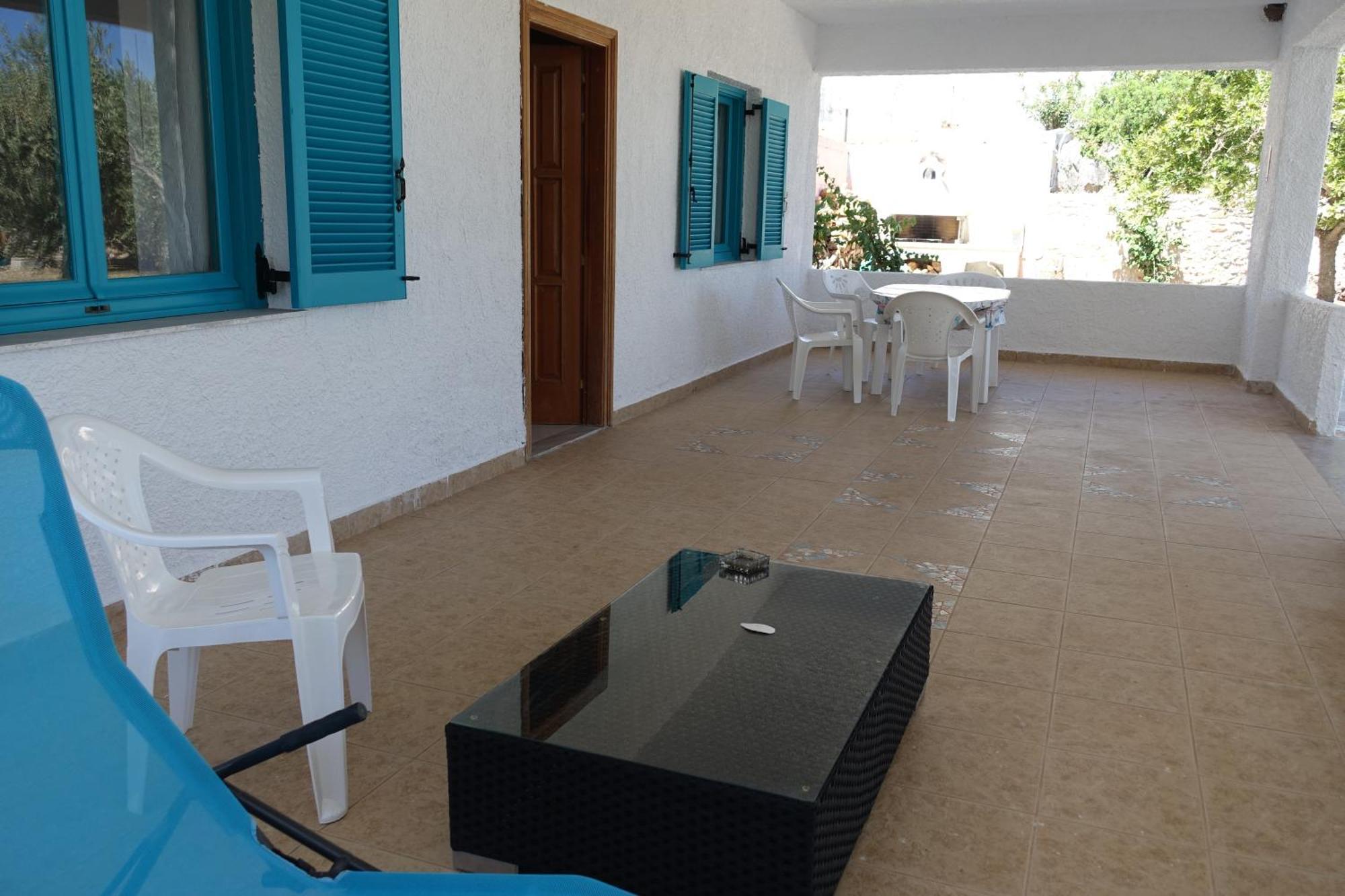 Studio In Villa In Kalloni Direkt Am Meer Exteriör bild